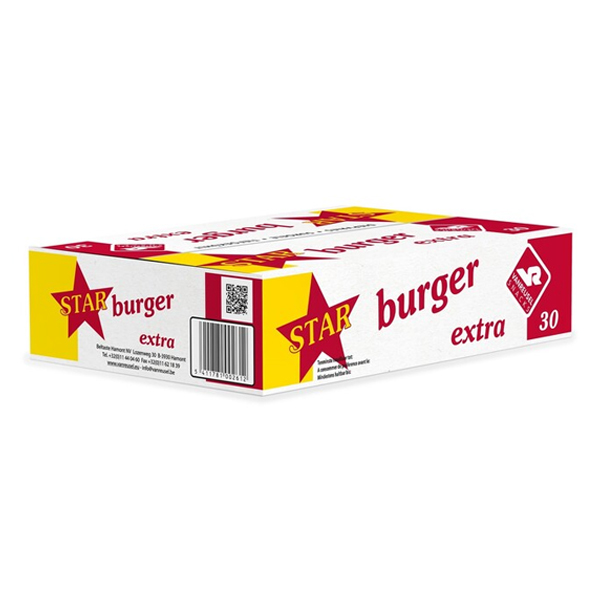 5428178  Vanreusel Starburger met Extra Groenten  30x100 gr