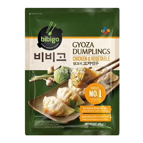 5480571  Bibigo Gyoza Dumplings Chicken & Vegetable  600 gr