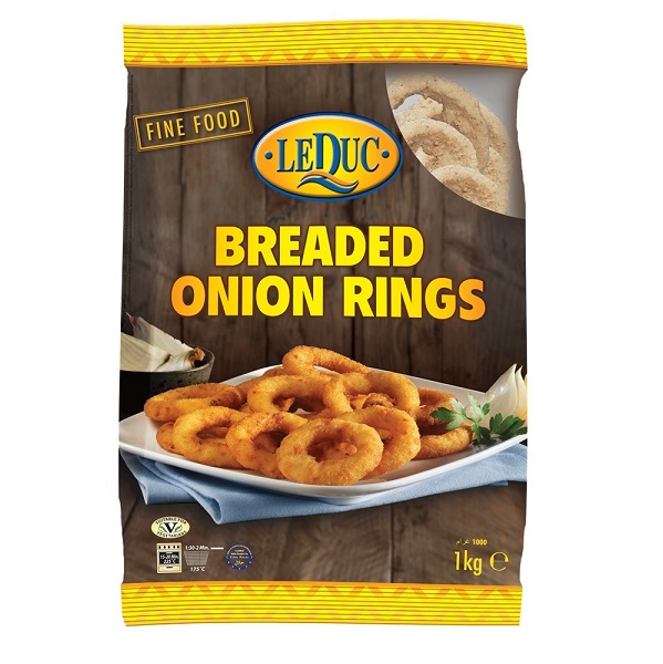 5480841  Le Duc  Appetizer  Breaded Onion Rings  1 kg