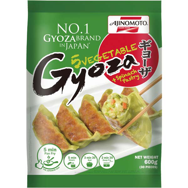 5481004  Ajinomoto Vegetable Gyoza (Spinach)  600 gr