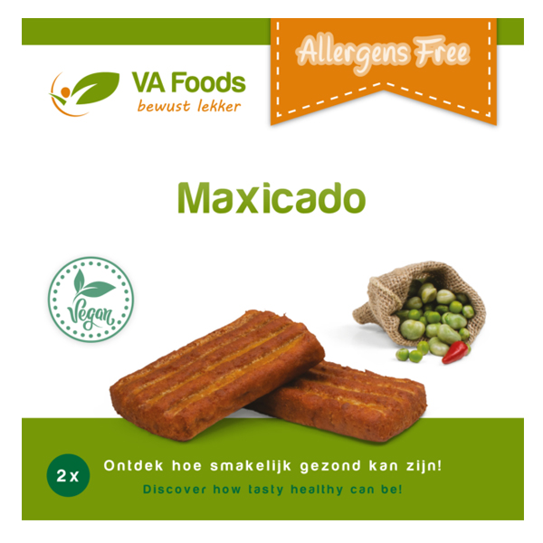 5495014  VA Foods Maxicado Vegan Gluten- & Allergenenvrij  2x93 gr