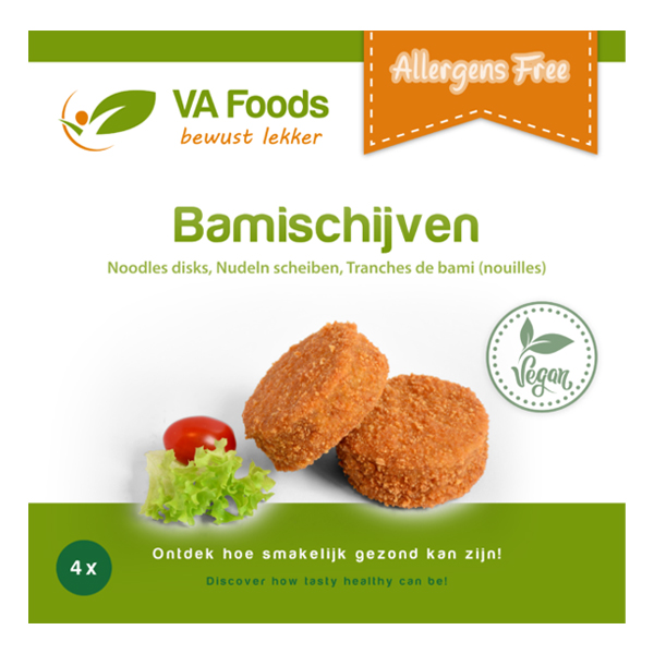 5495063  VA Foods Bamischijf Vegan Gluten- & Allergenenvrij  4x80 gr