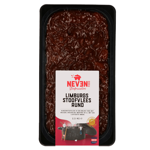 5614054  Neven-Food Limburgse Rund Stoofvlees  2,5 kg