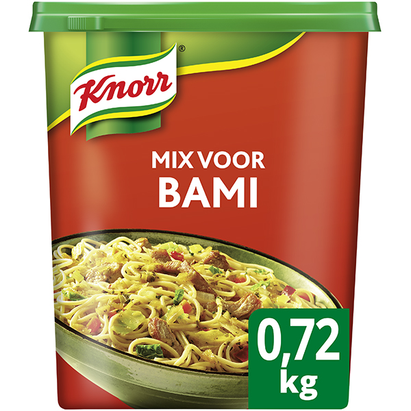 5618064  Knorr  1-2-3  Mix voor Bami  720 gr