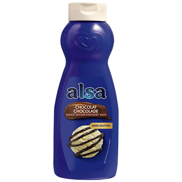 5842021  Alsa Chocolade Topping  1 lt