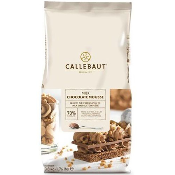 5842228  Callebaut Chocolademoussepoeder Melk  800 gr