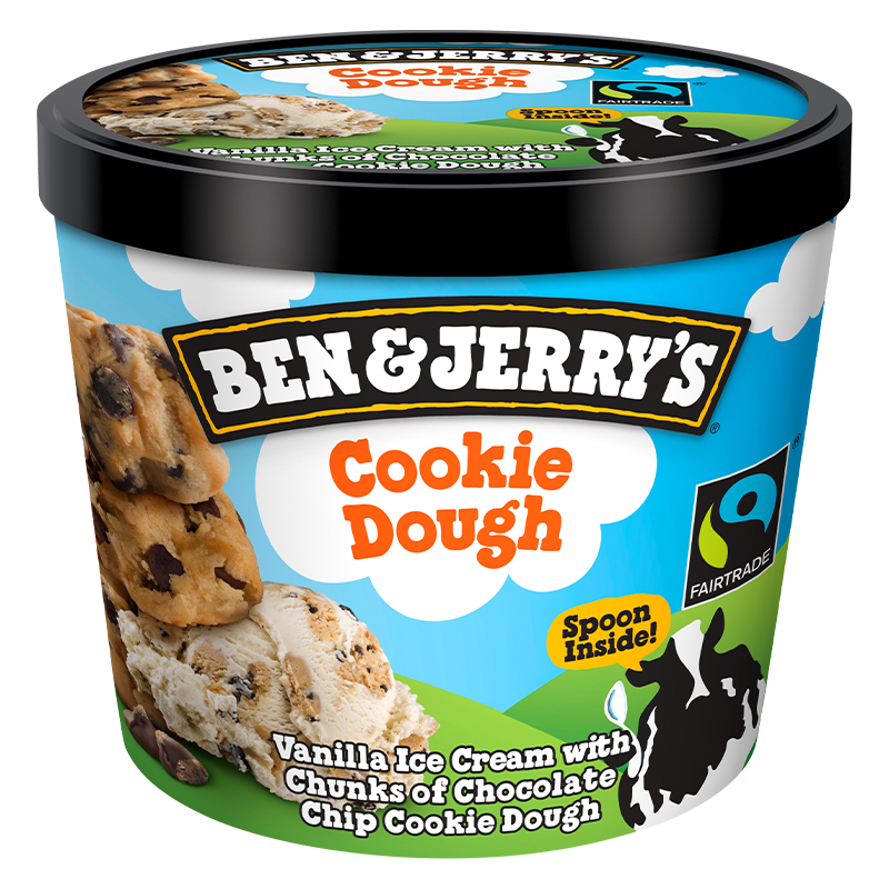 5846650 " Ben & Jerry's Cookie Dough  12x100 ml "