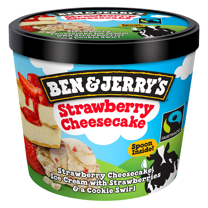5846653 " Ben & Jerry's Strawberry Cheesecake  12x100 ml "
