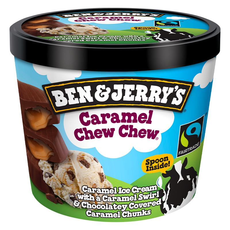 5846712 " Ben & Jerry's Caramel Chew Chew  12x100 ml "