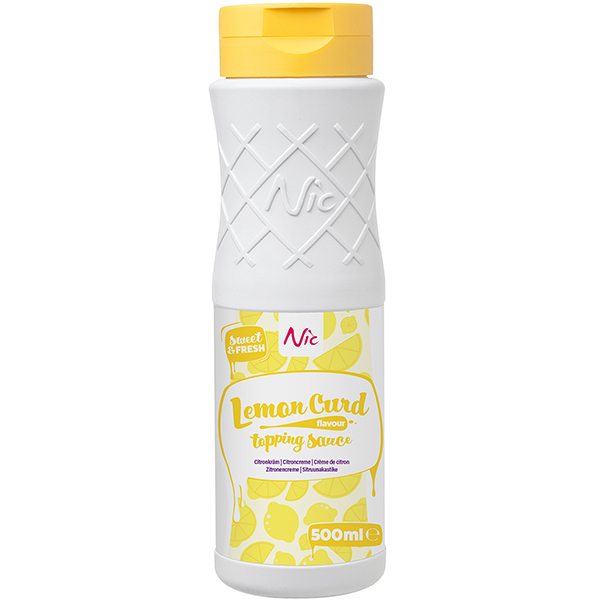 6012151  Nic Lemon Curd Topping  500 ml