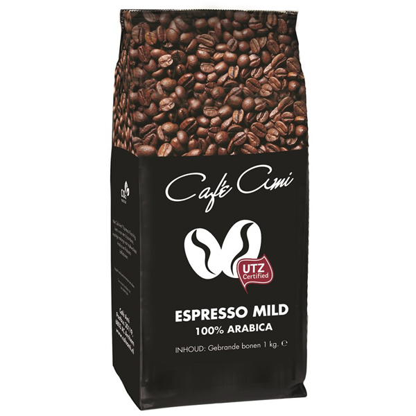 6412079  Café Ami Espressobonen Mild 100% Arabica  4x1 kg