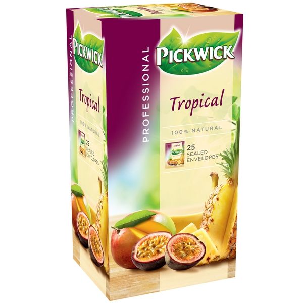 6440022  Pickwick  Professional  Thee Tropische Vruchten  3x25x1,5 gr