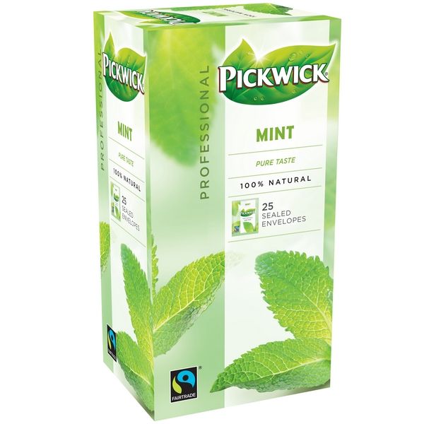 6440025  Pickwick  Professional  Thee Munt Fairtrade  3x25x1,5 gr
