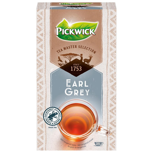6444020  Pickwick  Tea Master Selection  Earl Grey Thee RA  4x25x1,6 gr