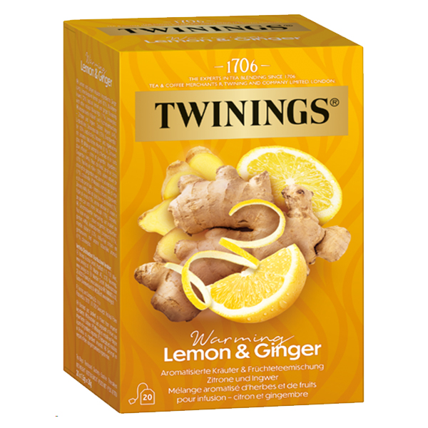 6444314  Twinings Thee Lemon&Ginger  20 st