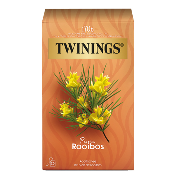 6444315  Twinings Thee Pure Rooibos  20 st