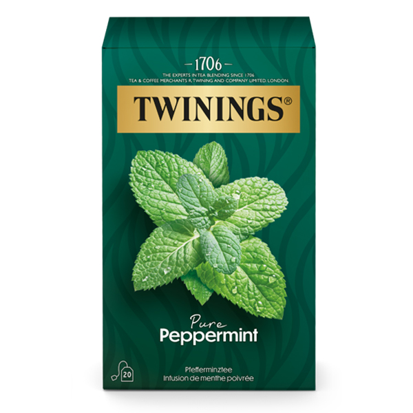 6444316  Twinings Thee Pure Peppermint  25 st