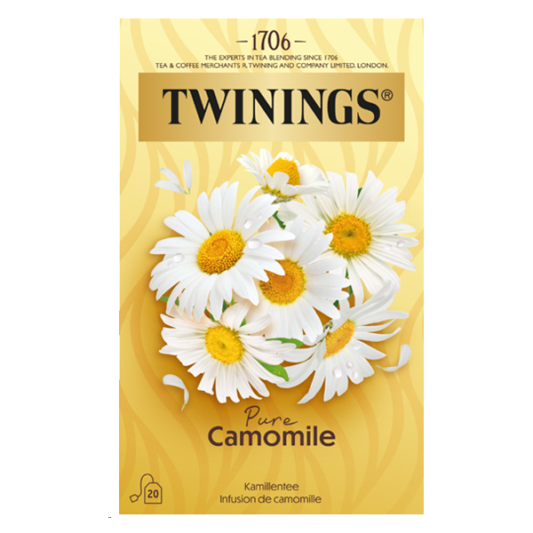 6444317  Twinings Thee Pure Camomile  20 st