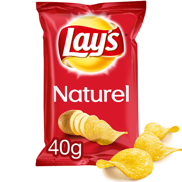 7010024 " Lay's Chips Naturel  20x40 gr "