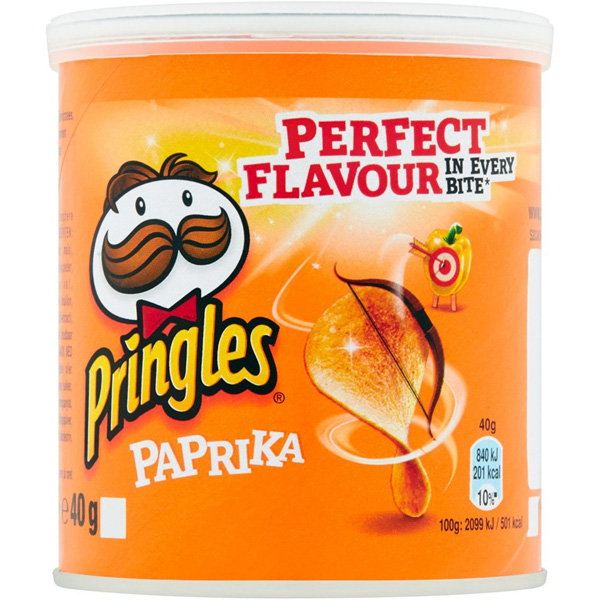 7010071  Pringles Paprika  12x40 gr