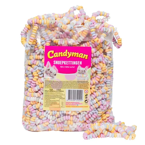 7099001  Candyman Snoepketting  100 st