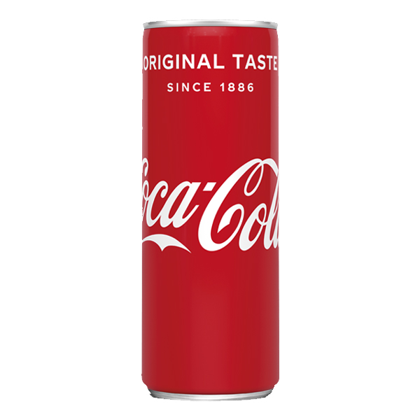 7260483  Coca-Cola Regular Emballage Blik  24x33 cl