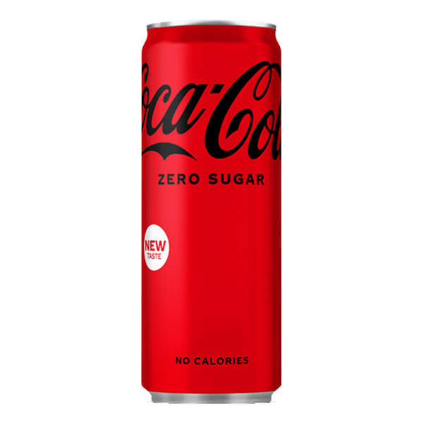 7260486  Coca-Cola Zero Emballage Blik  24x33 cl
