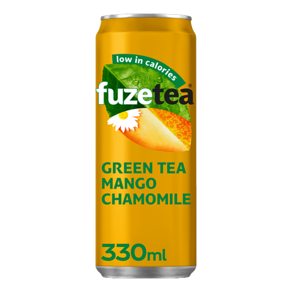 7260499  Fuze Tea Mango Kamille Emballage Blik  24x33 cl
