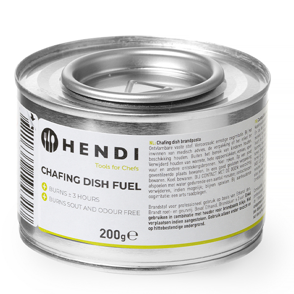 8030001  Hendi  Chafing Dish  Brandpasta 3 Uurs  72x200 gr