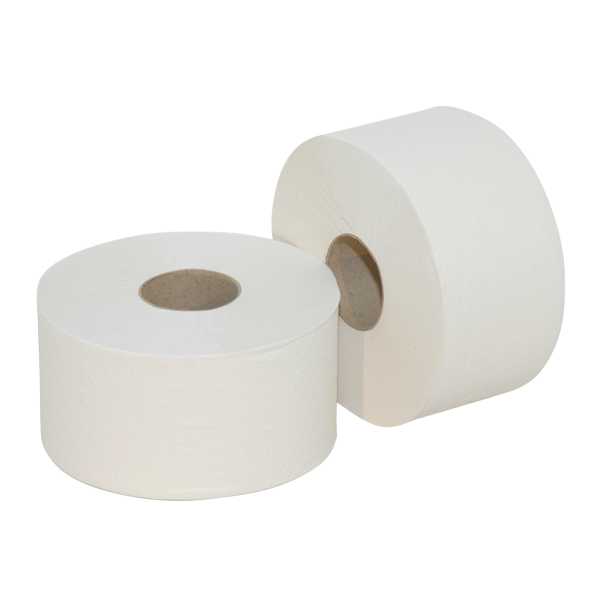 8244228  Euro Products Toiletpapier Wit Mini Jumborol 2 lgs Recycled  12x720 vel